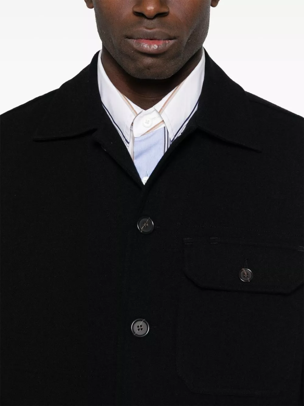 Affordable Lacoste flannel shirt jacket Men 0123