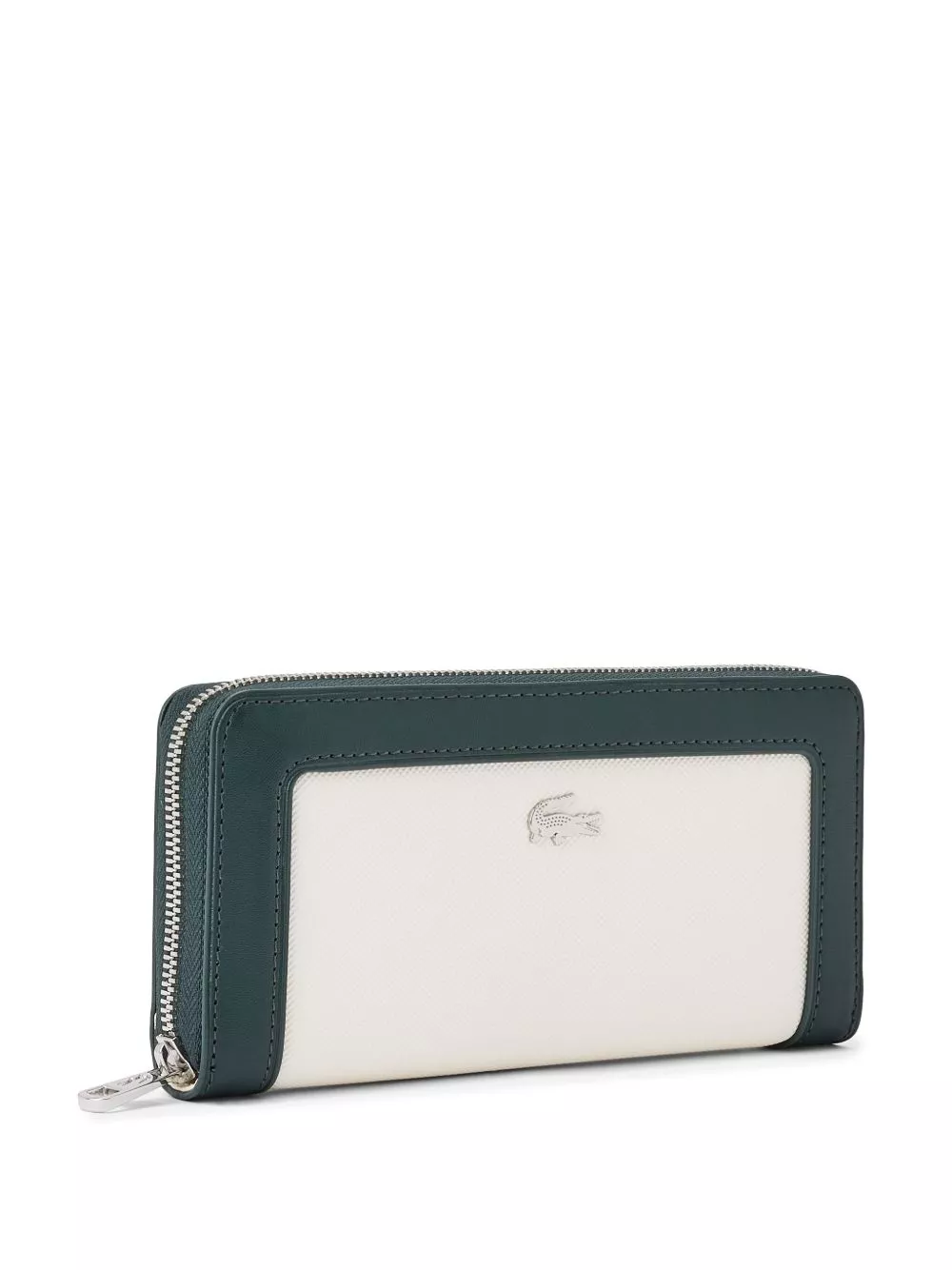 Affordable Lacoste logo-plaque two-tone wallet Women 0131