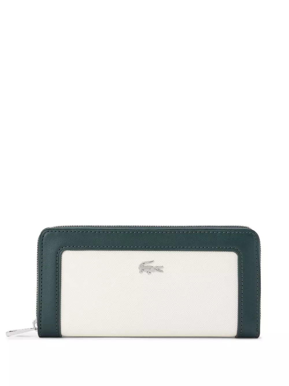 Affordable Lacoste logo-plaque two-tone wallet Women 0131