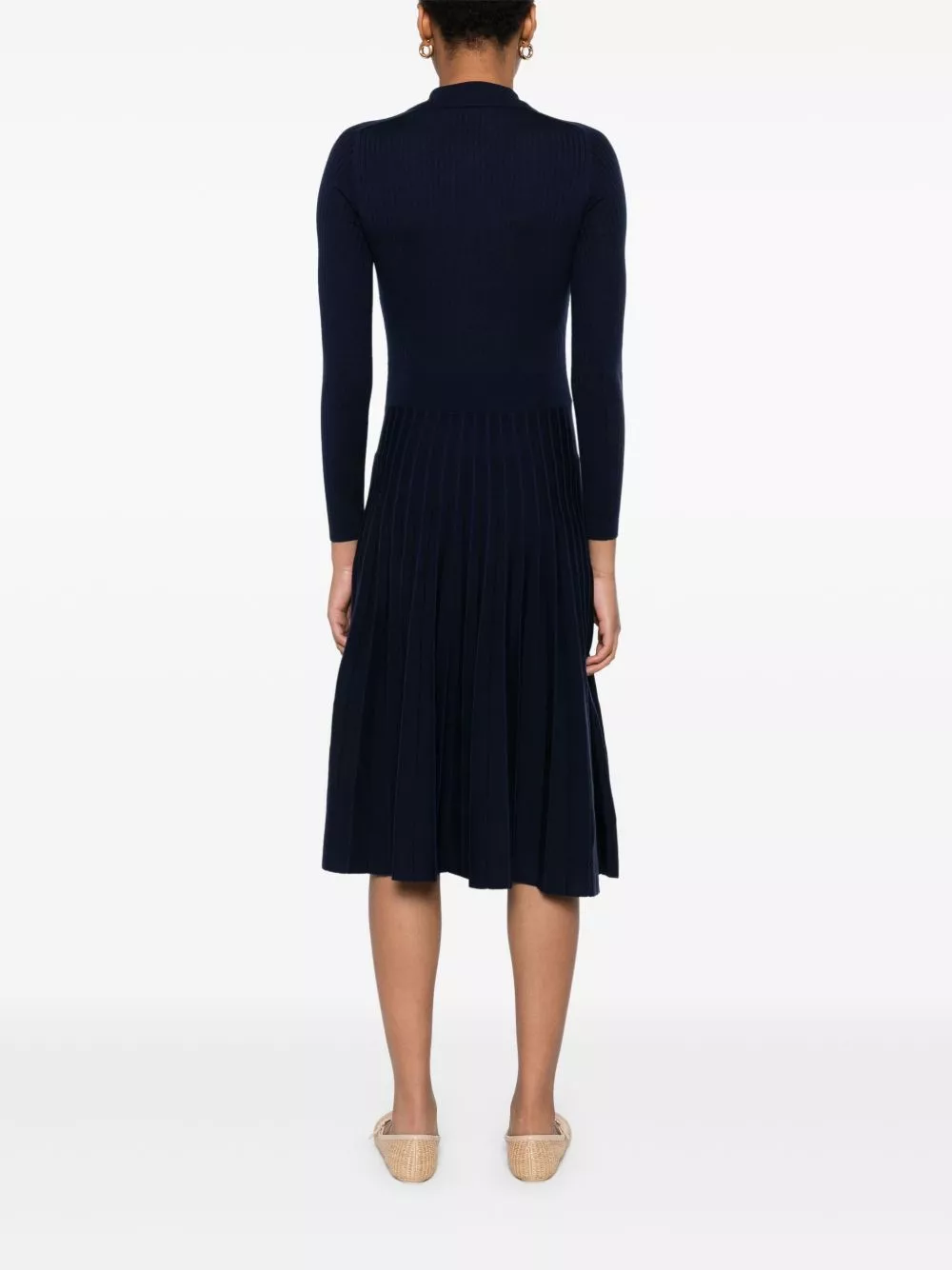 Affordable Lacoste knitted midi dress Women 0128