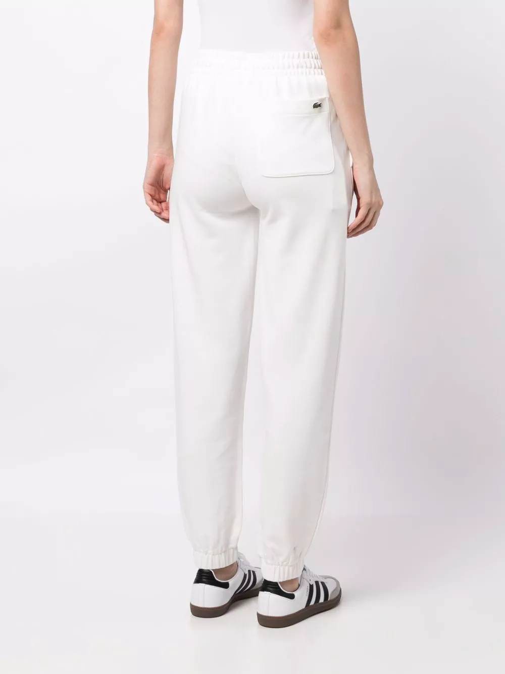 Affordable Lacoste logo-print cotton blend track pants Women 0128