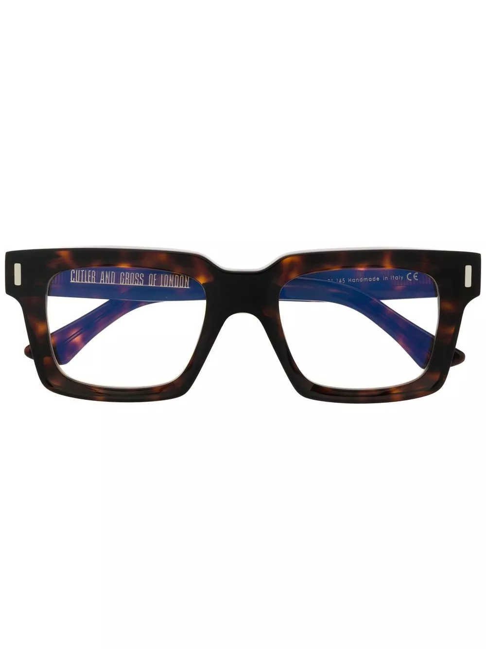 Affordable Lacoste square-frame tortoiseshell glasses Men 0129