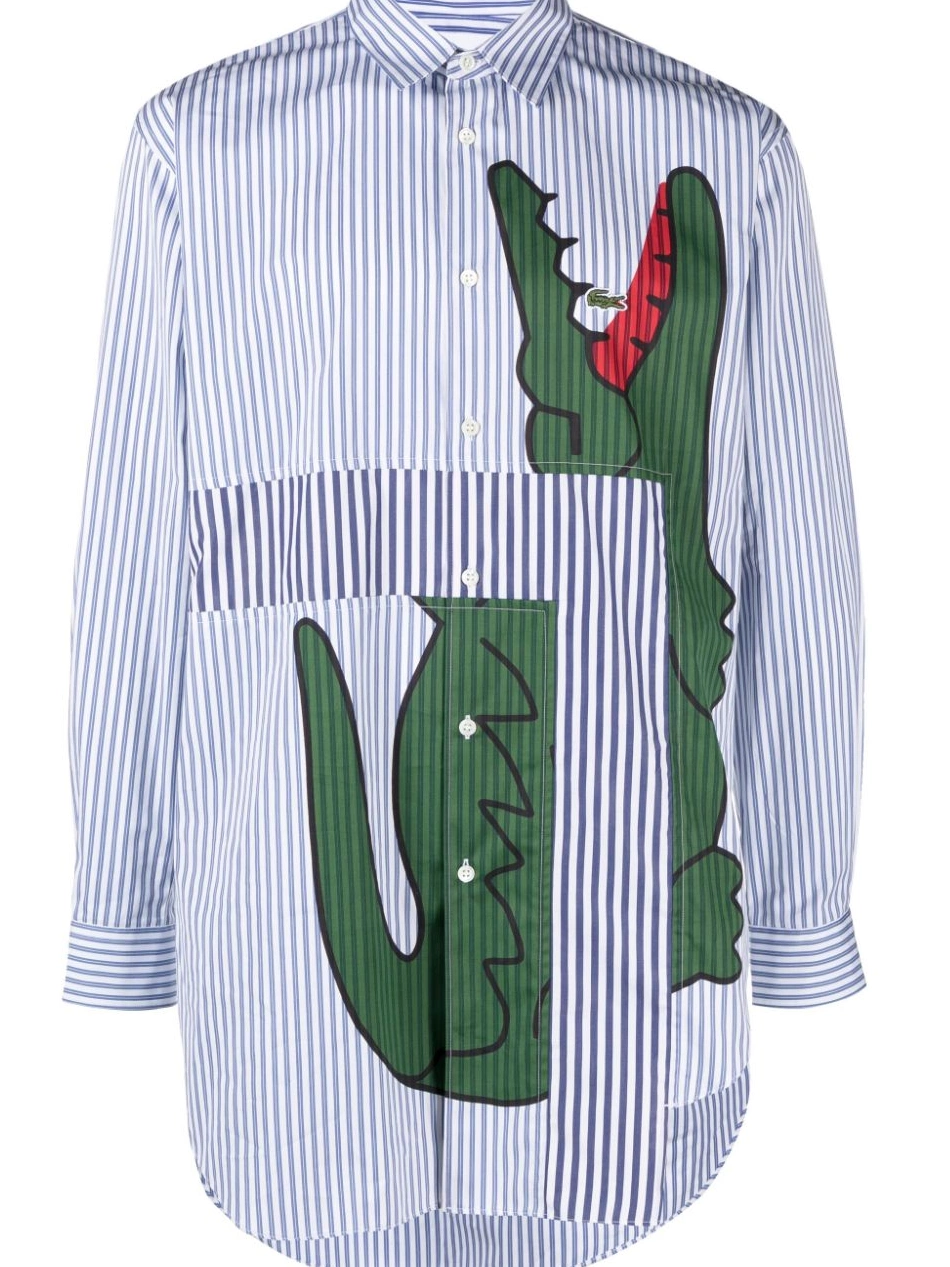 Affordable Men x Garcons Des Comme Shirt shirt graphic-print Lacoste 0209