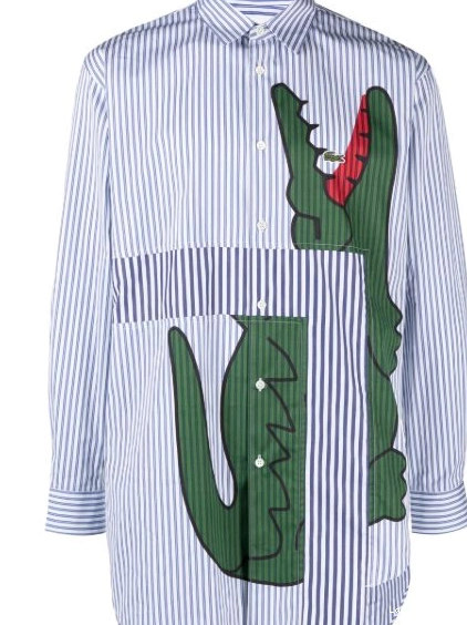 Affordable Men x Garcons Des Comme Shirt shirt graphic-print Lacoste 0209