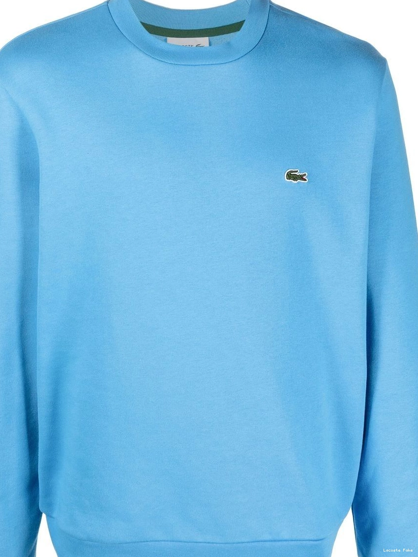 Affordable chest sweatshirt Lacoste logo-patch detail Men 0220