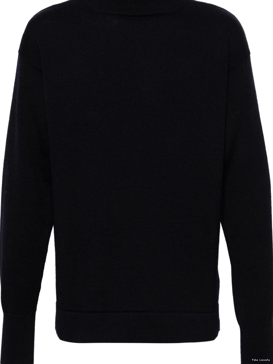 Cheap wool Lacoste sweater Men high-neck 0224