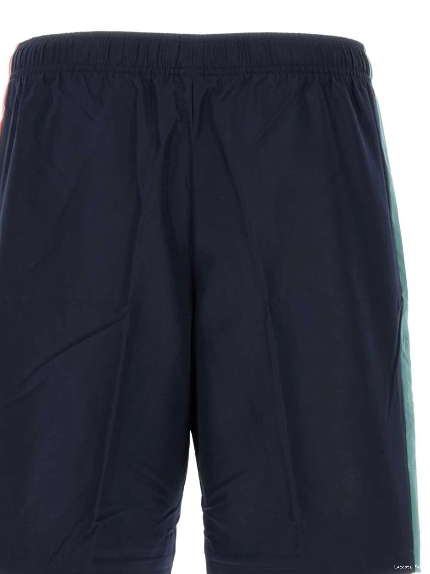 Cheap colour-block Lacoste shorts Men bermuda 0217