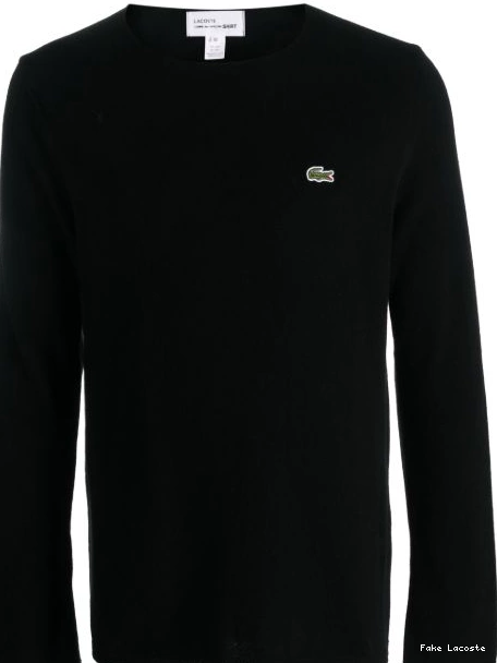 Cheap T-shirt Men Comme Garcons Lacoste x Shirt Des long-sleeve 0212