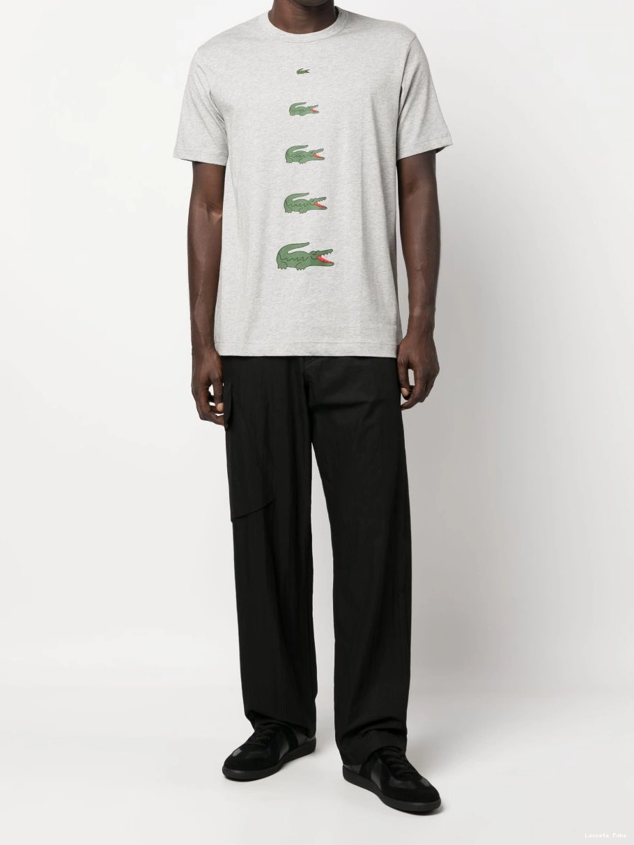 Cheap logo-print Lacoste cotton x Des T-shirt Garcons Comme Shirt Men 0221