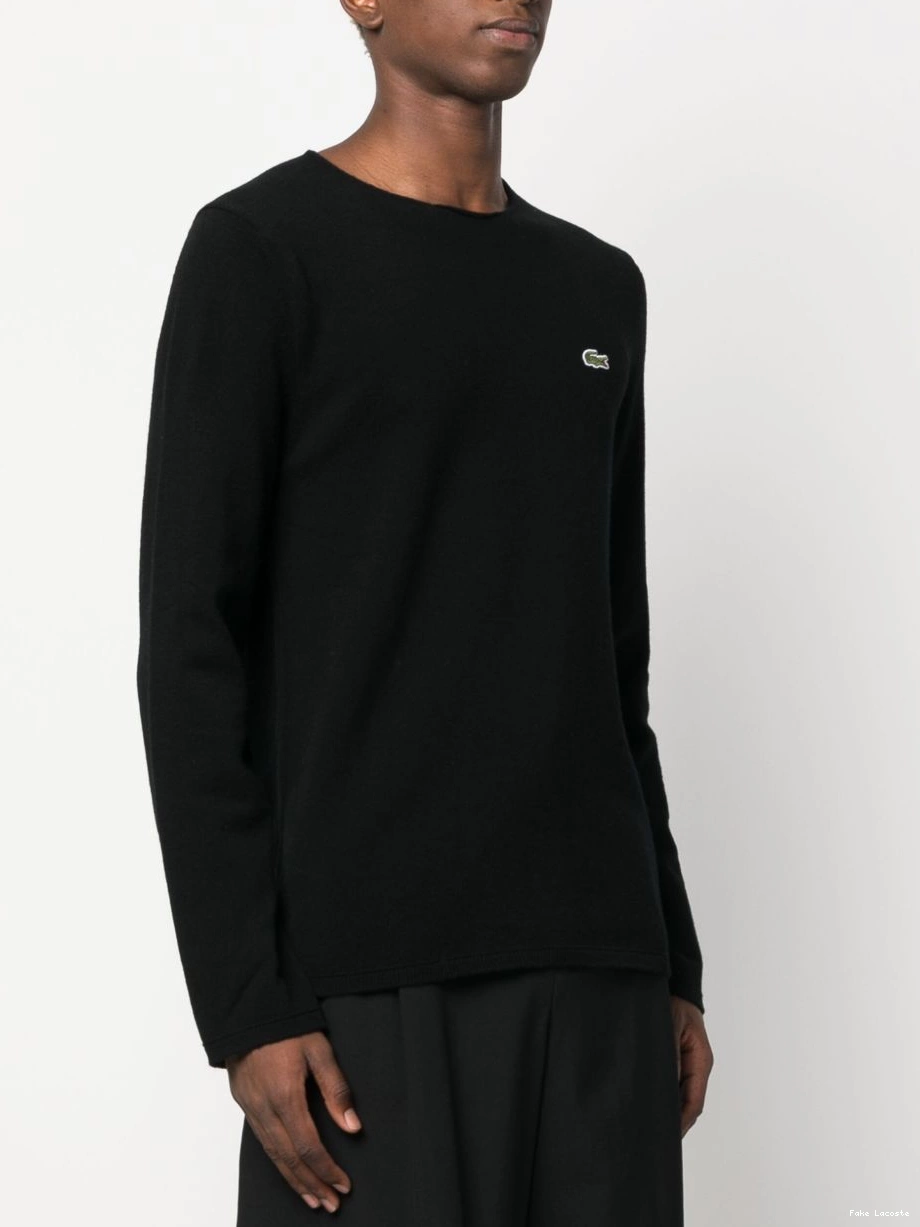 Cheap T-shirt Men Comme Garcons Lacoste x Shirt Des long-sleeve 0212