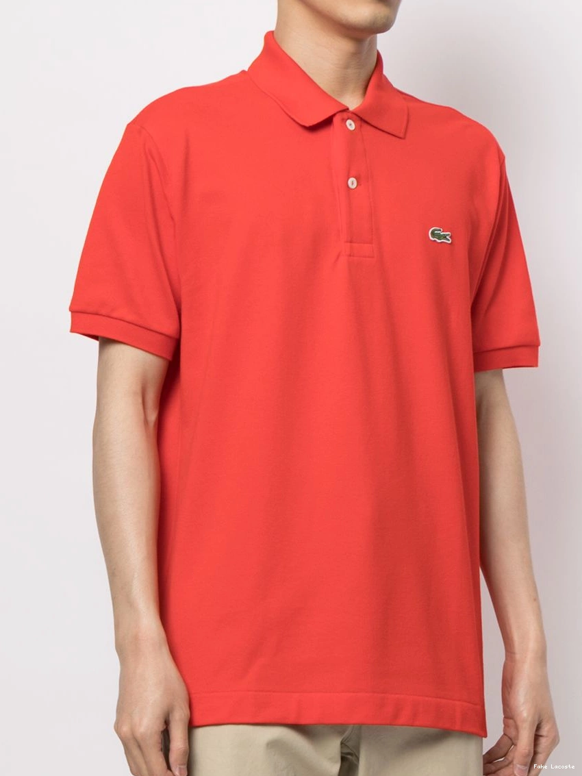 Affordable Men shirt Lacoste polo applique-logo Classic 0208