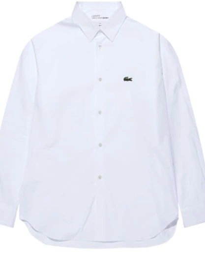 Cheap x Lacoste Comme Garcons cotton Shirt logo-patch Des Men shirt 0224