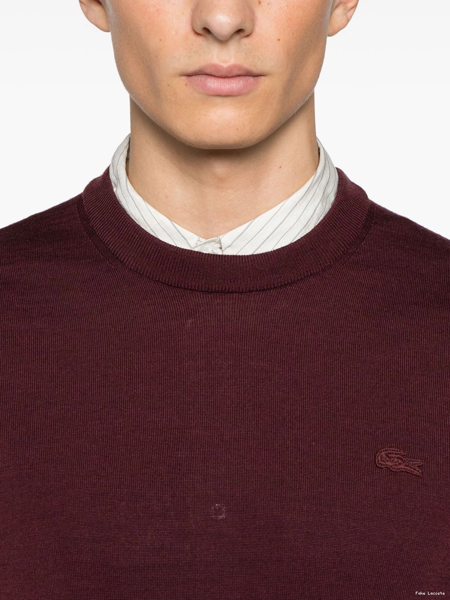 Affordable sweater Lacoste crocodile-patch Men 0216