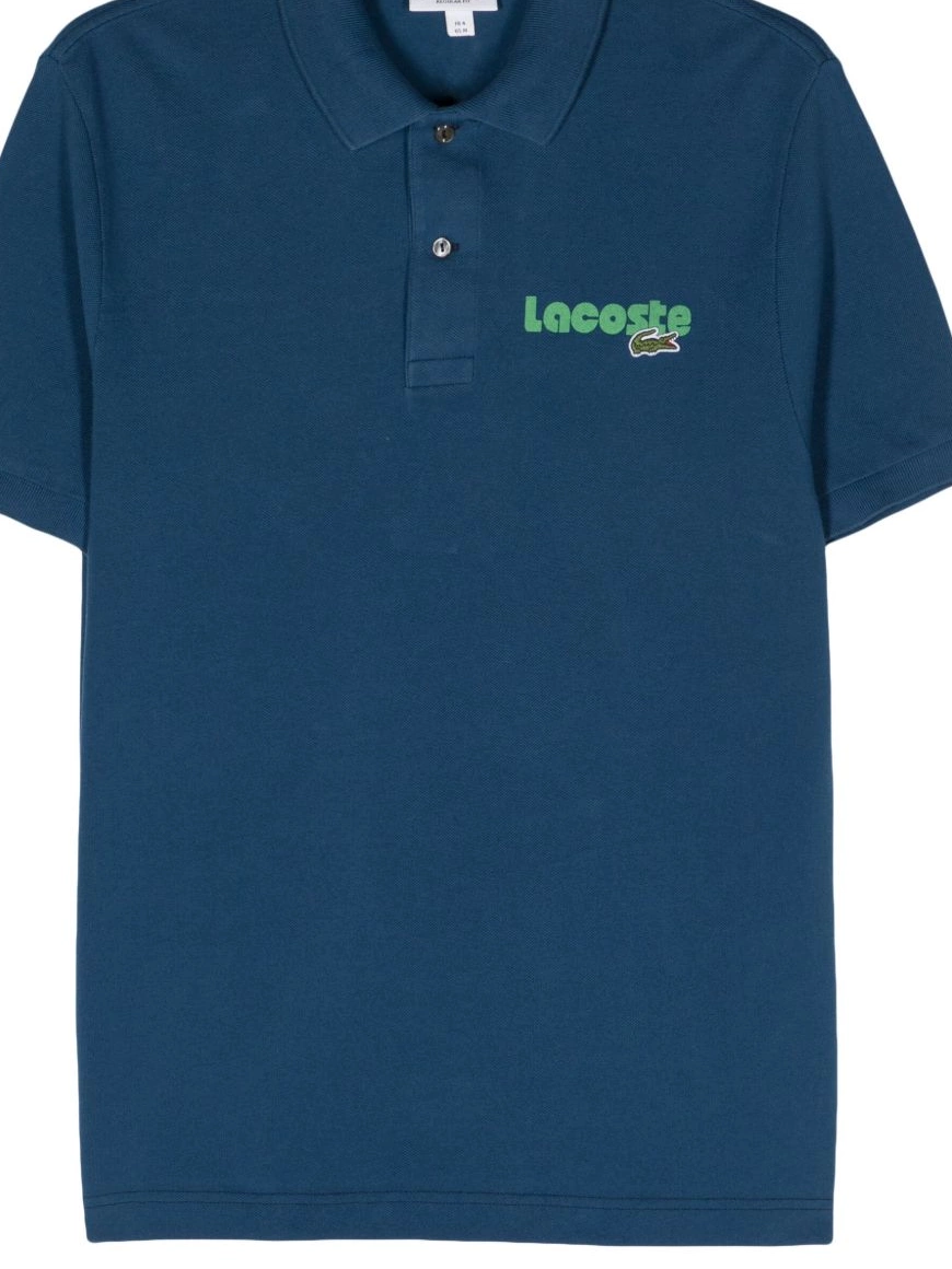 Affordable Lacoste shirt polo Men pique logo-print 0217