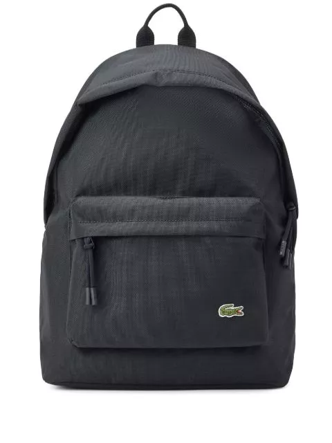 Cheap Lacoste logo-patch backpack Men 0203