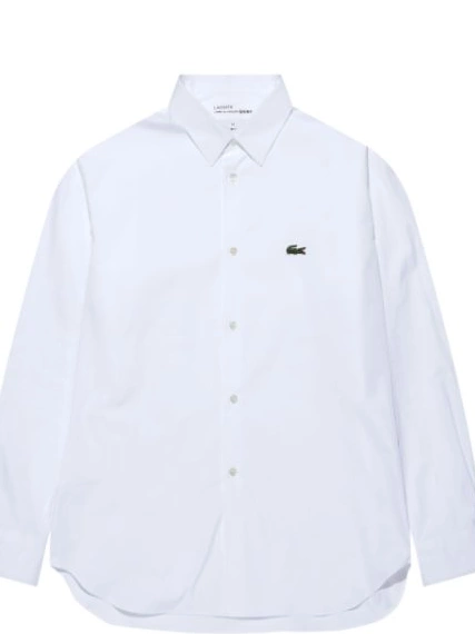 Cheap Men shirt Comme x Shirt Des Lacoste logo-patch Garcons cotton 0222