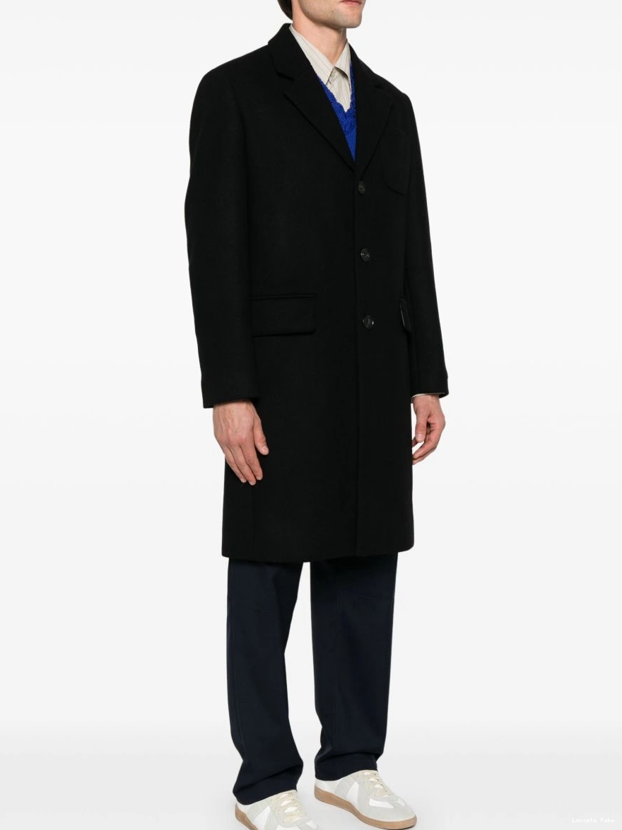 Affordable coat Lacoste single-breasted Men 0221