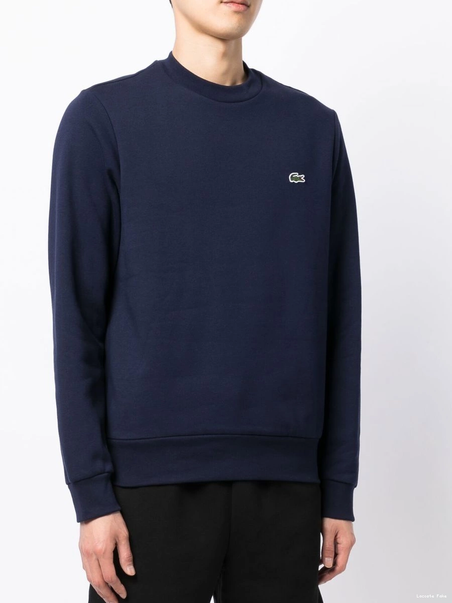 Cheap cotton Lacoste Men Classic sweatshirt logo-patch 0304